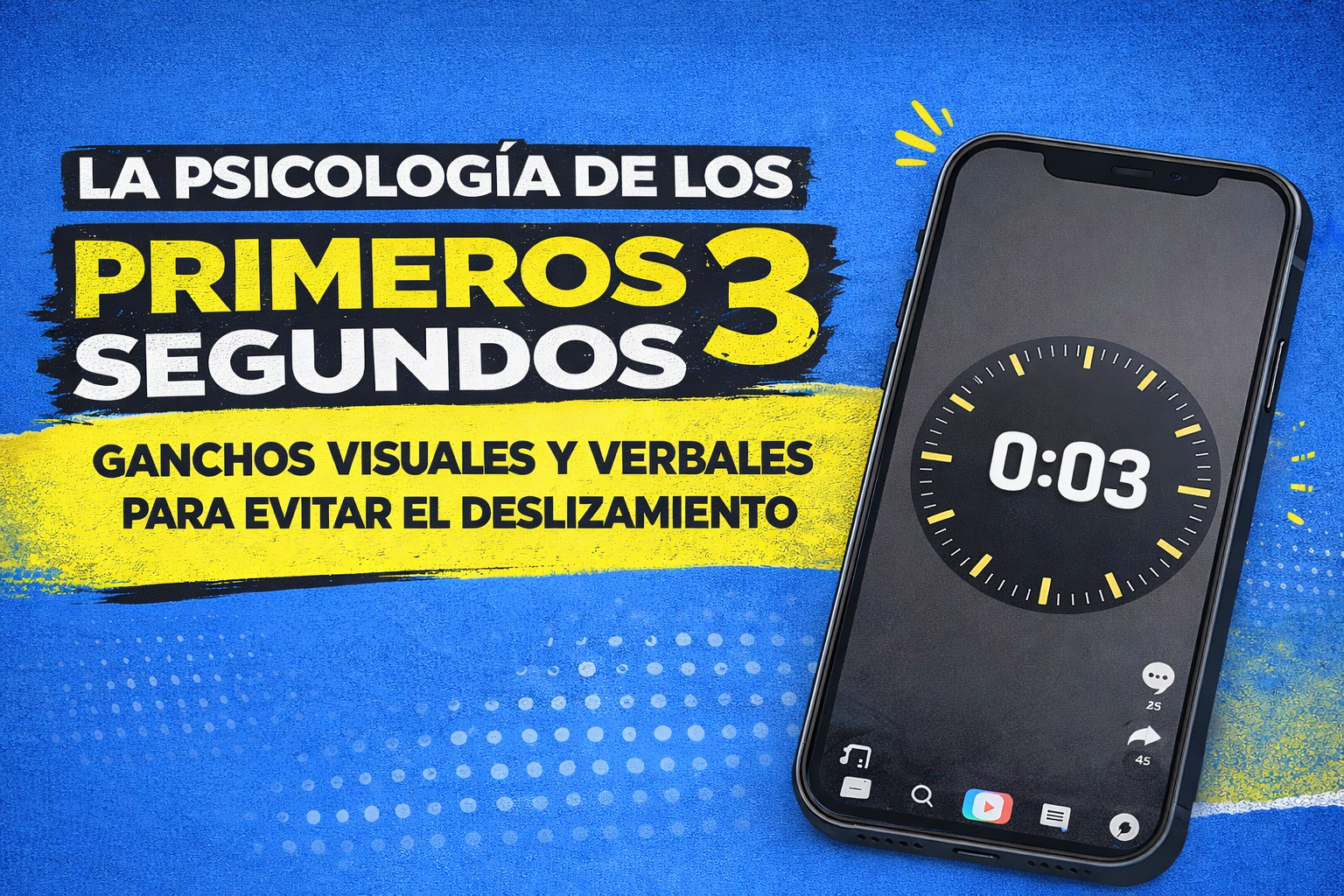 En este momento estás viendo La Psicología de los Primeros 3 Segundos: Ganchos Visuales y Verbales para Evitar el Deslizamiento
